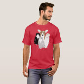 Katten en honden t-shirt (Voorkant volledig)