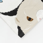 Katten en honden Vluchten Blanket Fleece Deken (Hoek)