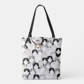 Katten- en hondenallover-Tas Tote Bag (Achterkant)