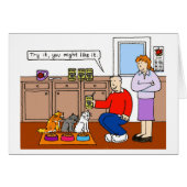 Katten en hun Cartoon van de Humor van levensmidde (Voorkant Horizontaal)