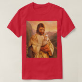 katten en jesusliefhebbers t-shirt (Design voorkant)