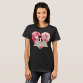 Katten en Jigsaws puzzel liefhebber T-shirt (Voorkant volledig)