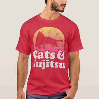 Katten en Jujitsu-Mannen en -katten voor dames T-shirt