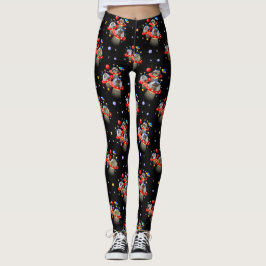 Katten en katjes in UFOs ruimteschepen vliegende s Leggings