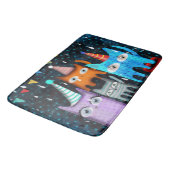 Katten en katten badmat (Gekanteld)