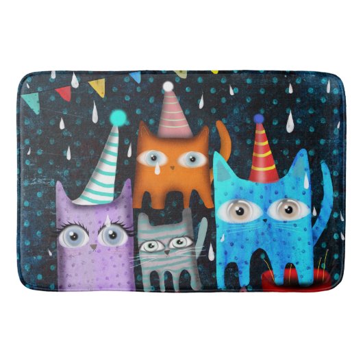 Katten en katten badmat (Voorkant)
