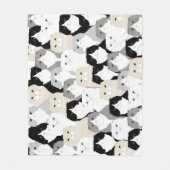 Katten en Katten Fleece Deken (Voorkant)