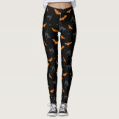 Katten en katten Halloween Leggings (Voorkant)