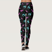 Katten en katten Halloween Leggings (Achterkant)