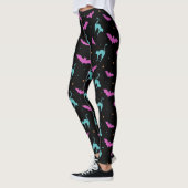 Katten en katten Halloween Leggings (Links)