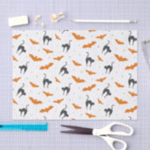 Katten en katten Halloween Tissuepapier (Craft)