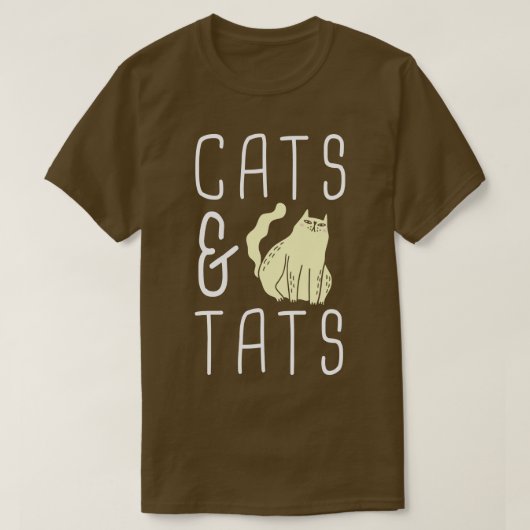 Katten en katten t-shirt (Design voorkant)