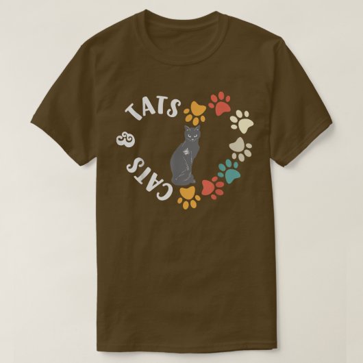 Katten en katten t-shirt (Design voorkant)