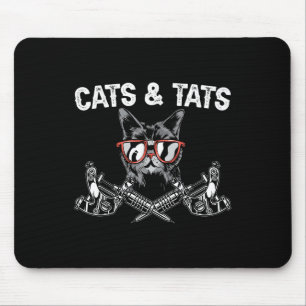 Katten en katten Tattoo tatoeages Kat Muismat
