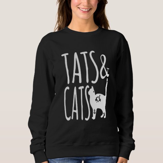 Katten en katten Tattoos Katten Trui (Voorkant)