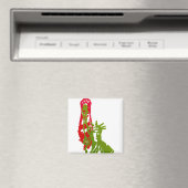 Katten en Kattendames voor Kamala Harris magneet (Insitu (Vaatwasser))