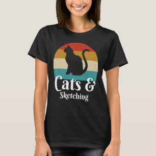 Katten en kettingreactie t-shirt
