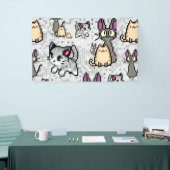 Katten en Kittens 2 Spandoek (Beurs)