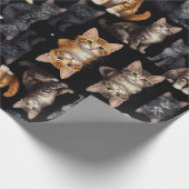 Katten en Kittens Cadeaupapier (Hoek)