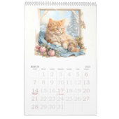 Katten en Kittens Waterverf Dressup Kalender (Mar 2027)