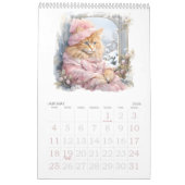 Katten en Kittens Waterverf Dressup Kalender (Jan 2026)