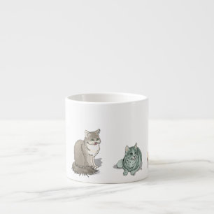 Katten- en Kittenselectie Espresso Kop