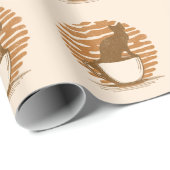 Katten En Koffie Cadeaupapier (Rol Hoek)