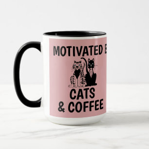 KATTEN EN KOFFIE GRAPPIGE HUMOR KAT KOFFIE MOKKEN