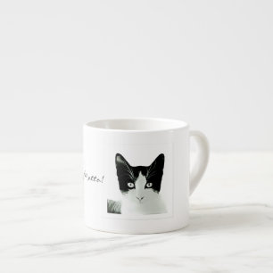 Katten en koffie - Mijn motto! Espresso Mok