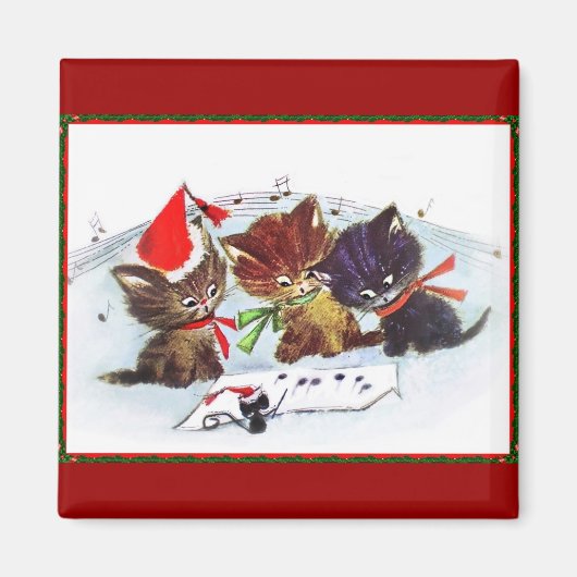 Katten en Maestro Mouse Magneet (Voorkant)