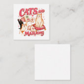 Katten en Mahjong Informatiekaartje (Voorkant / Achterkant)