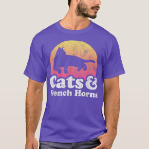 Katten en Mannen van Franse paarden of van vrouwel T-shirt