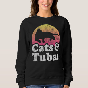 Katten en Mannen van tuba of van dames Trui