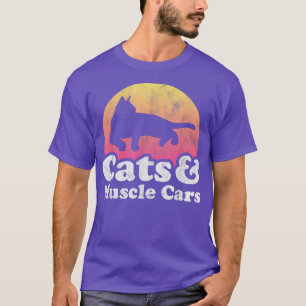 Katten en Mannen voor spierkrampen, alsmede kat en T-shirt