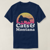 Katten en Montana Gift for Men Women Kinder T-shirt (Design voorkant)