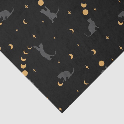 Katten- en motorfase tissuepapier (Detail)