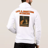 Katten en nachtelijke activiteiten - Retro Funny C Hoodie (Achterkant)