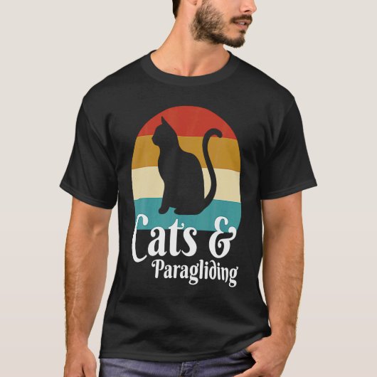 Katten En Paragliden T-shirt (Voorkant)