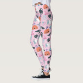 Katten en pompoenen Halloween Leggings (Links)