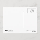 Katten en Rat met aardbeienbriefkaart Briefkaart (Achterkant)