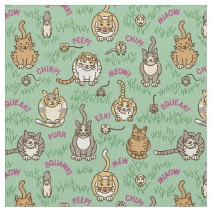 Katten en ritten stof