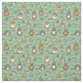 Katten en ritten stof (Swatch)