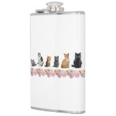 Katten en Rozen Heupfles (Links)