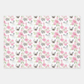 Katten en Rozen Inpakpapier Vel (Voorkant 3)