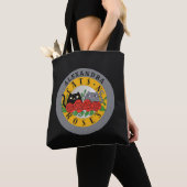 Katten en Rozen Naam Tote Bag (Dichtbij)