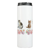 Katten en Rozen Thermosbeker (Achterkant)