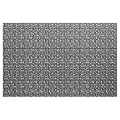 Katten en Rozen zwart en wit Stof (Yard (91,4 cm))