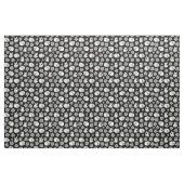 Katten en Rozen zwart en wit Stof (Fat Quarter)