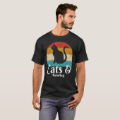 Katten en schilderijen t-shirt (Voorkant volledig)