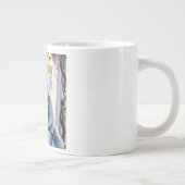 Katten en schoonheid van Santorini Grote Koffiekop (Rechts)